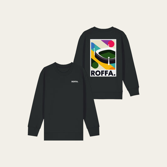 ROFFA. kinder sweater - de Kuip - 100% organisch katoen