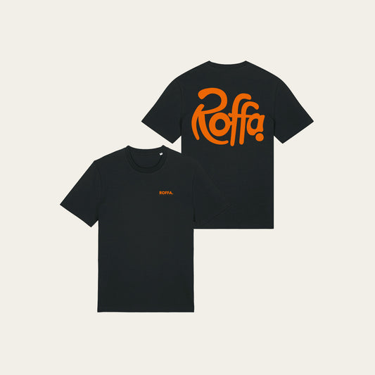 ROFFA. kinder t-shirt regular fit - City Orange - 100% organisch katoen