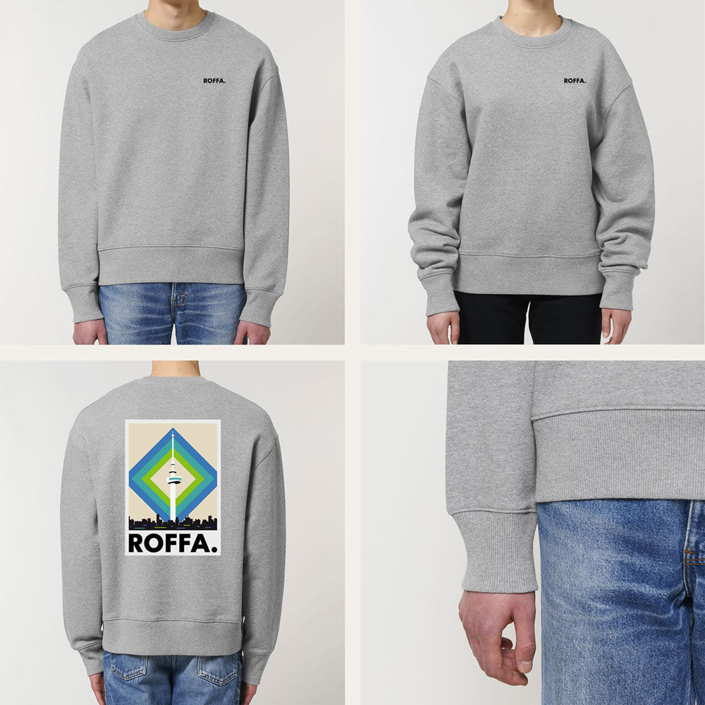 ROFFA. heavy sweater oversized - de Spriet - 100% organisch katoen