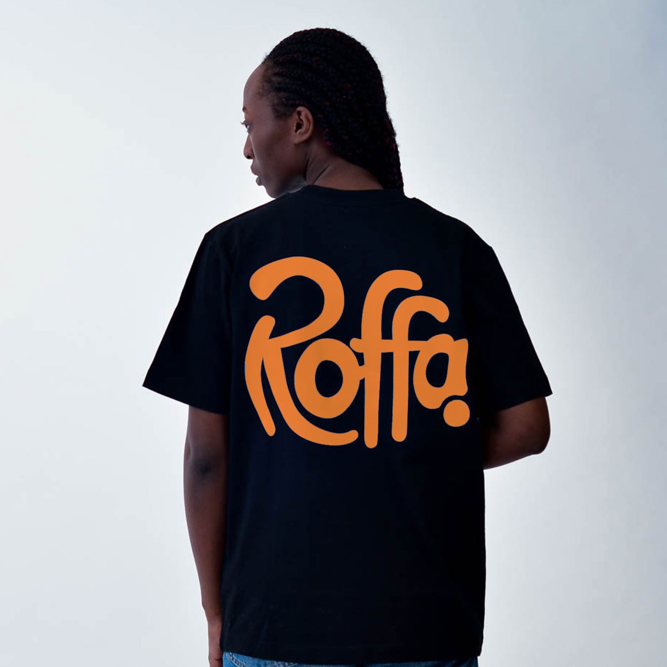 ROFFA. EK 2024 Special heavy t-shirt oversized - City Orange - 100% organisch katoen