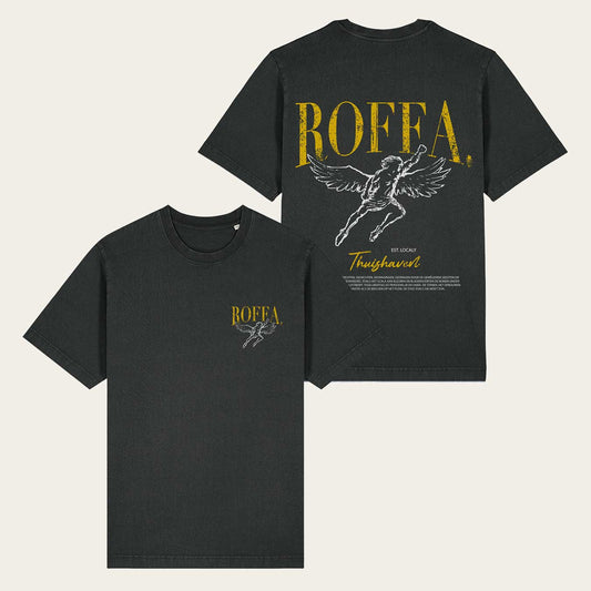 ROFFA. washed oversized t-shirt - Thuishaven - 100% organisch katoen