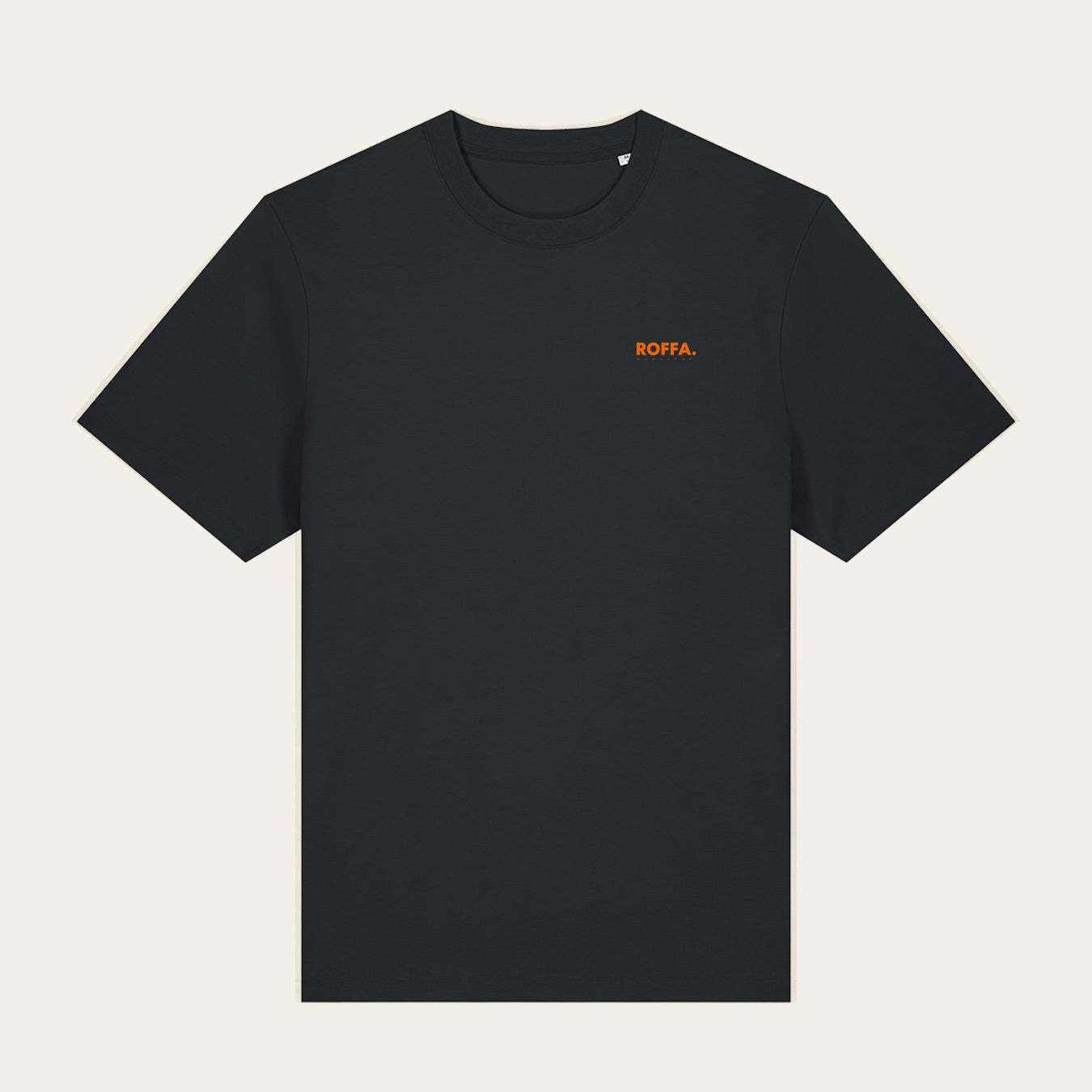 ROFFA. EK 2024 Special heavy t-shirt oversized - City Orange - 100% organisch katoen